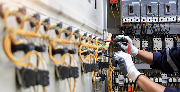 Professional Electrician technician working in Bertsch-Oceanview, CA
